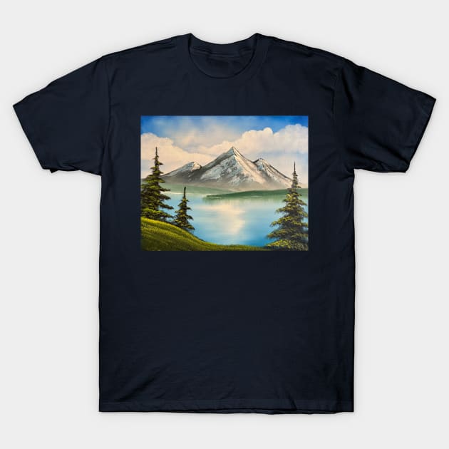 Peaceful Mountain T-Shirt by J&S mason